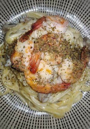 Foto resep Creamy Fettucine Alfredo