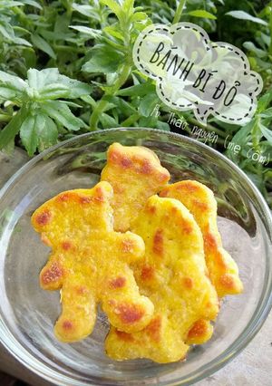 Hình của món Bánh bí đỏ áp chảo.