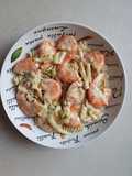 Paste cu creveți și zucchini