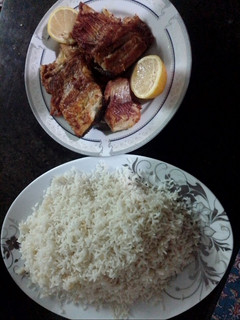 عکسی از دستور ماهی سوخاری