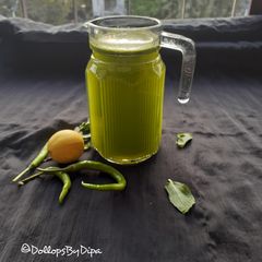 A picture of Tangy Mint Leaves Water.