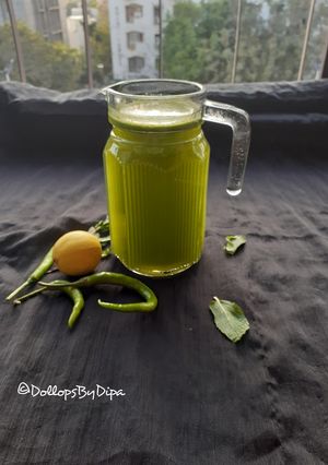A picture of Tangy Mint Leaves Water.