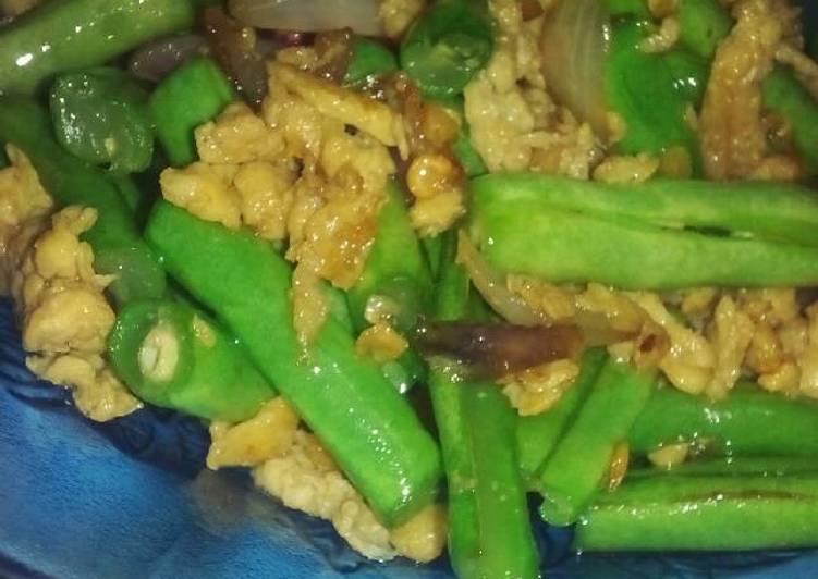 Bumbu Membuat Oseng-Oseng Buncis dan Telur, Bikin Ngiler