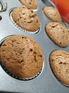 Una foto de Muffins de nutella (sin gluten)