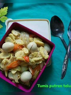 Foto resep Tumis putren telur puyuh