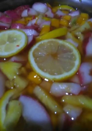 Foto resep Asinan Lemon