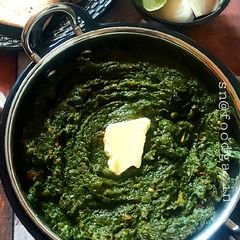 A picture of Sarson ka Saag.