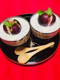 Vasitos Mousse Cremoso de Higos con Agar agar  🍹🥄