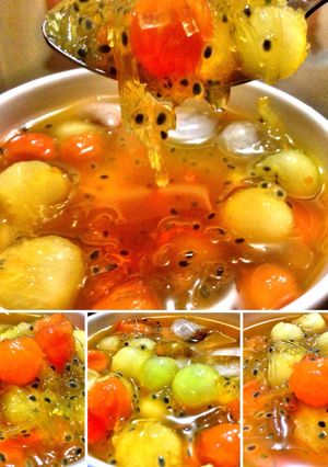 Foto resep Es buah mama 😋💚