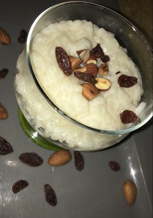 صورة لوصفة رز بالحليب