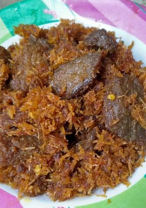 Foto resep Dendeng ragi daging sapi