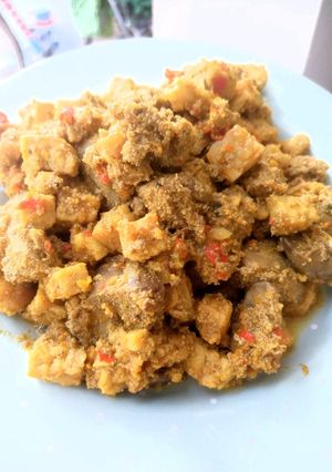 Foto resep HAti Tempe Masak Bumbu Kuning