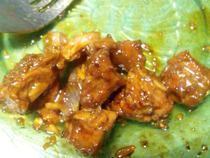 Standar Resep membuat Daging bumbu sate untuk Hari Raya  nagih banget