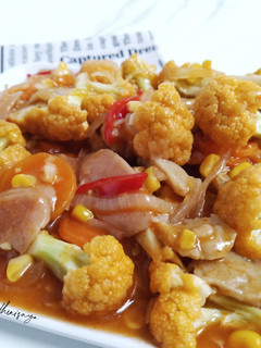 Foto resep Capcay Kuah Merah