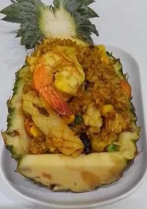 รูปของ ข้าวอบสัปรดซีฟู้ด
