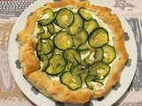 Pizza veloce ricotta e zucchine