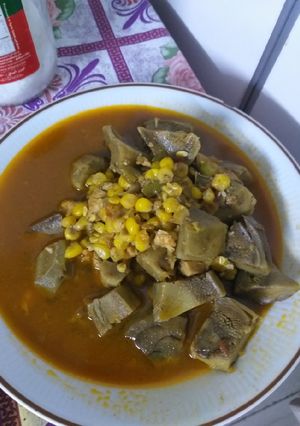 صورة لوصفة انكنار مع الدجاج والذرة