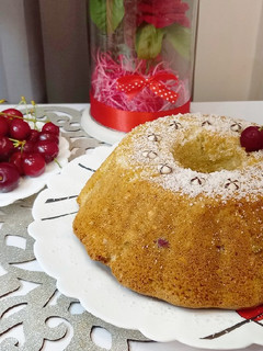عکسی از دستور کیک گیلاس