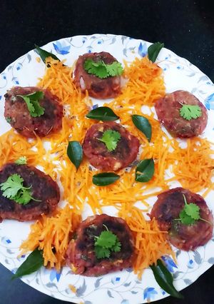 A picture of Mix veg cutlets.