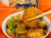 A picture of idli manchurian
