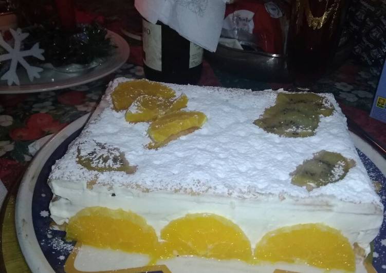 Bavarese all'arancia