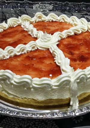صورة لوصفة طريقة عمل تشيز كيك ولا اطيب