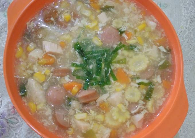 Sop jagung spesial