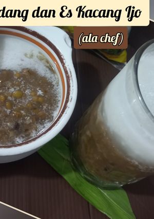 Foto resep Wedang dan Es Kacang Hijau (à la chef)
