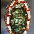 Salade composée aux carottes concombre kefalotyri petits oignons persil et feta