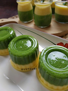 Foto resep Puding lumut mentega