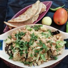 A picture of Chicken Qeema Aloo.