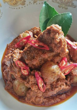 Foto resep Rendang Sapi With Baby Potatoes