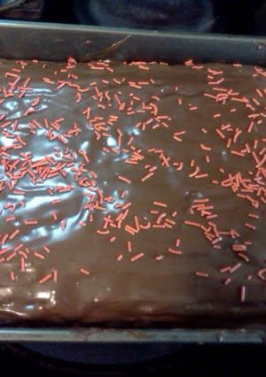 A picture of confetti cake.