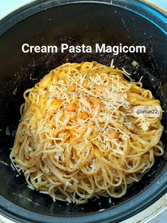 Foto resep 51. Cream Pasta Magicom 🍝🧀