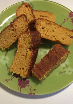 Une photo de Gâteau butternut et noix de coco