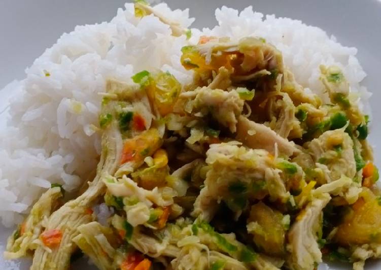 Langkah Mudah untuk Menyiapkan Menu diet : Ayam cabe ijo, Sempurna