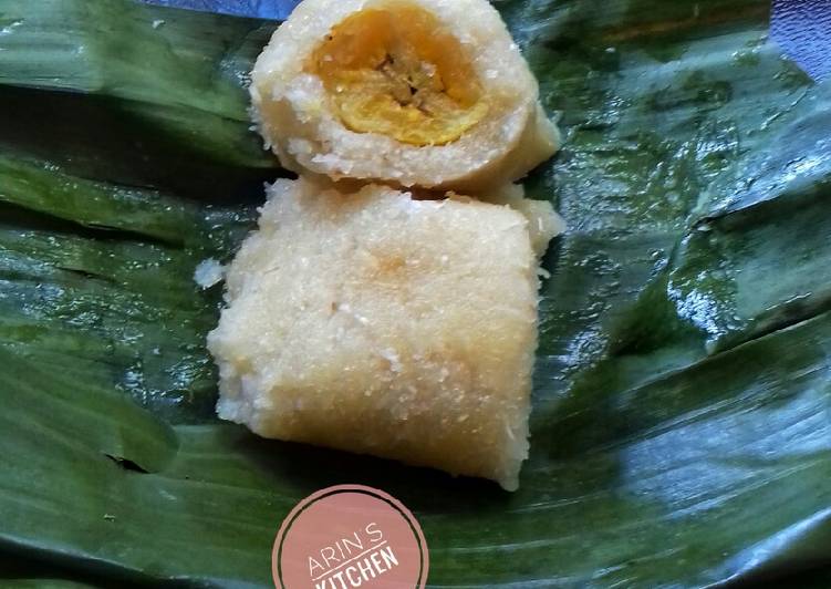 Resep Utri /lemet singkong isi pisang Mudah