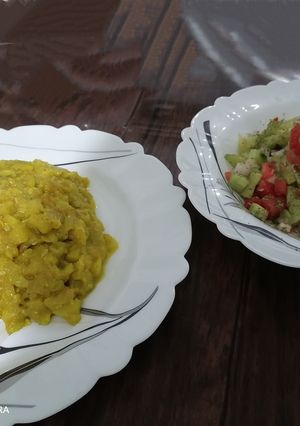 عکسی از دستور غذای آسون با کدو سبز