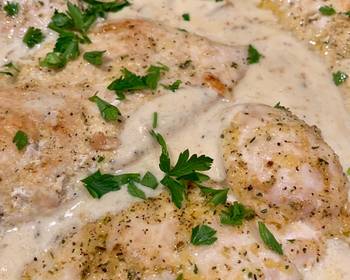 The New Way Making Recipe Lemon Garlic Chicken Very Delicious