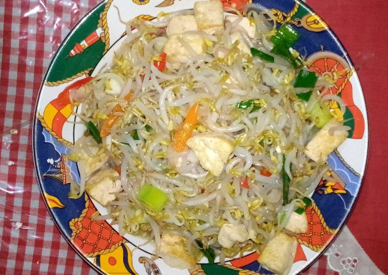 Tumis Tauge Tahu