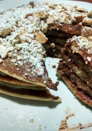 Φωτογραφία της συνταγής Pancakes με σοκολάτα