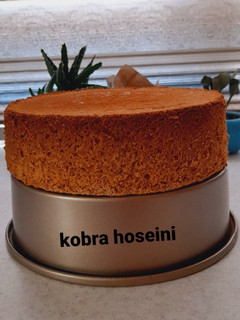 عکسی از دستور کیک اسفنجی مخصوص خامه کشی🥮