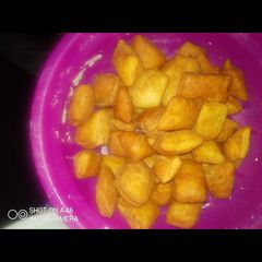 A picture of Sweet mandazi.
