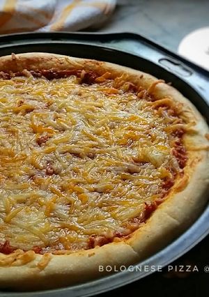 Foto resep Bolognese Pizza