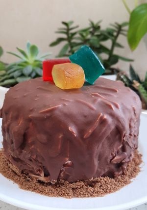 عکسی از دستور تیرامیسو شکلاتی قالبی با سس مگنوم