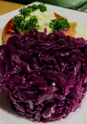 Una foto de CHUCRUT CASERO De🫐Repollo Morado...!🍁