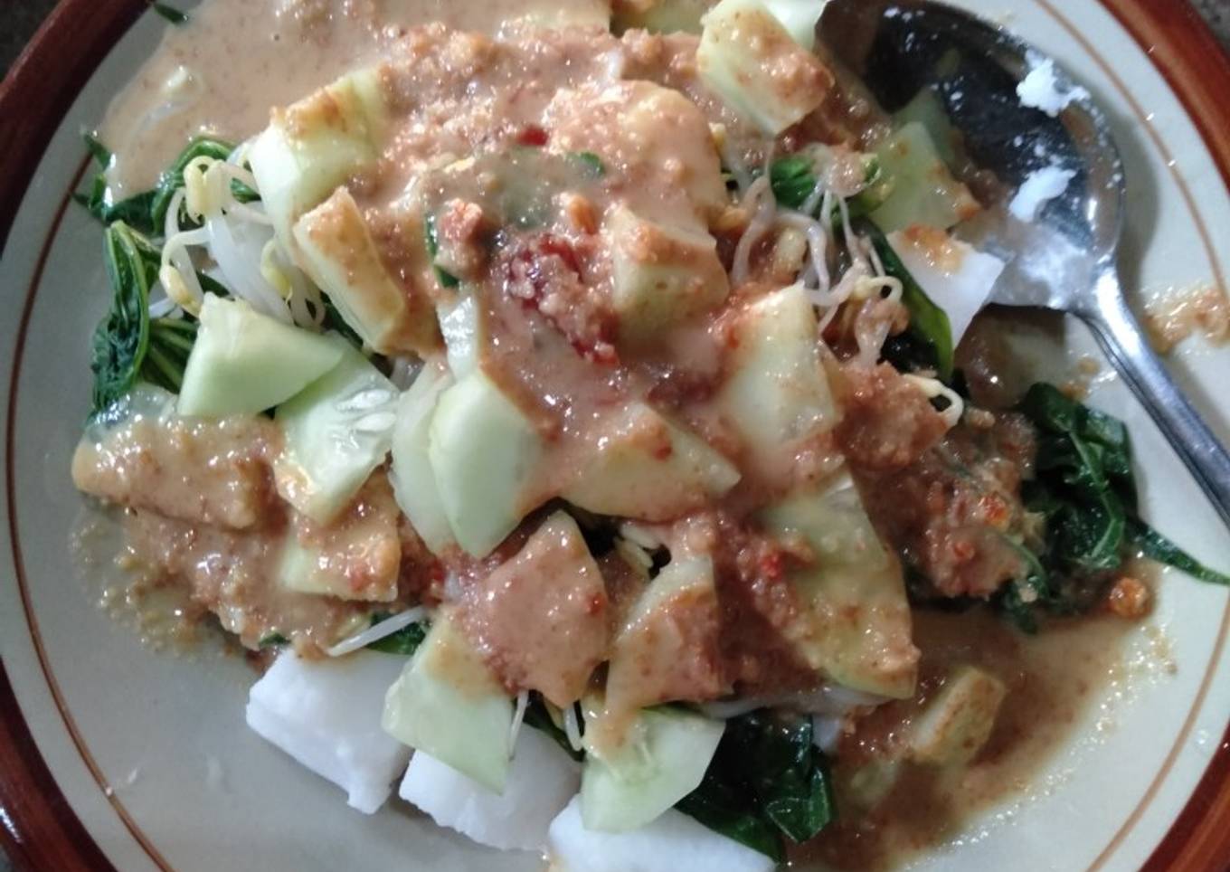 Gado-gado sayur simpel