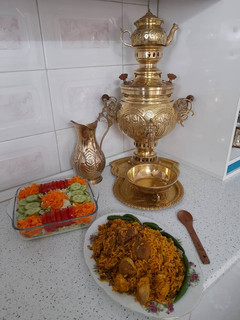 عکسی از دستور لوبیا پلو