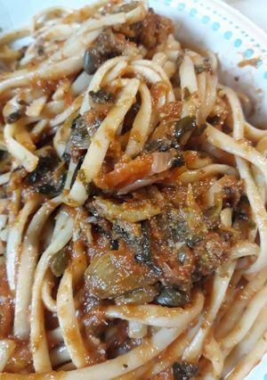 A picture of Garden Spaghetti.