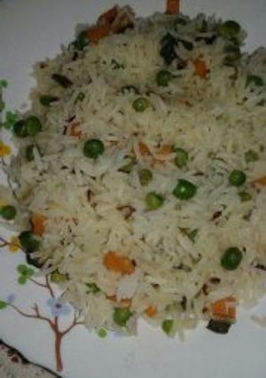 A picture of Vegetable Rice.